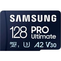 Карта памяти Samsung PRO Ultimate microSDXC 128GB (с адаптером) Карта памяти Samsung PRO Ultimate microSDXC 128GB (с адаптером)