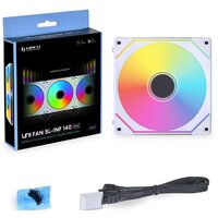Вентилятор для корпуса Lian Li Uni Fan SL Infinity 140 G99.14SLIN1W.00 Вентилятор для корпуса Lian Li Uni Fan SL Infinity 140 G99.14SLIN1W.00