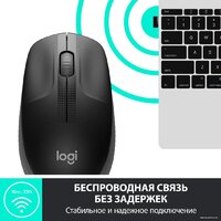 Мышь Logitech M190 (черный/темно-серый) фото-3