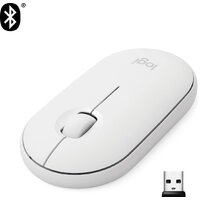 Мышь Logitech M350 Pebble (белый) фото-2