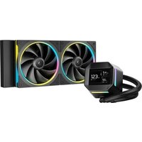 Система жидкостного охлаждения для процессора DeepCool LM240 R-LM240-BKDMMC-1 - фото1