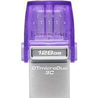 USB Flash Kingston DataTraveler MicroDuo 3C USB 3.2 Gen 1 128GB - фото1