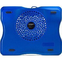 Подставка CrownMicro CMLC-1001 (серебристый/синий) фото-3 Подставка CrownMicro CMLC-1001 (серебристый/синий) фото-3