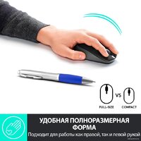 Мышь Logitech M190 (черный/темно-серый) - фото2