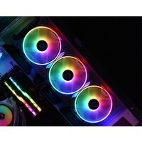 Вентилятор для корпуса ID-Cooling ZF-12025-ARGB-SNOW фото-5 Вентилятор для корпуса ID-Cooling ZF-12025-ARGB-SNOW фото-5