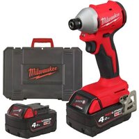 Винтоверт Milwaukee M18 M18BLIDRC-402C 4933492840 (с 2-мя АКБ, кейс) - фото1