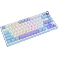Клавиатура Royal Kludge R75 RGB Taro Milk (RK Silver) фото-3
