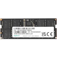 Оперативная память Apacer 16ГБ DDR5 SODIMM 4800 МГц AS16GHB48CTBBGH Оперативная память Apacer 16ГБ DDR5 SODIMM 4800 МГц AS16GHB48CTBBGH