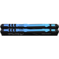 Оперативная память Kingston FURY Beast RGB 2x32ГБ DDR4 3200 МГц KF432C16BB2AK2/64 фото-4