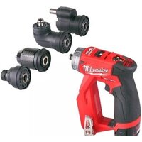 Дрель-шуруповерт Milwaukee M12 FDDXKIT-202X 4933464979 (с 2-мя АКБ, кейс) - фото2