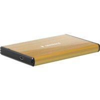 Бокс для накопителей 2.5" Gembird EE2-U3S-3-GL (золотистый) - фото1