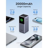 Внешний аккумулятор Ugreen PB721 20000mAh (серый) фото-3 Внешний аккумулятор Ugreen PB721 20000mAh (серый) фото-3