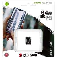 Карта памяти Kingston Canvas Select Plus microSDXC 64GB SDCS2/64GBSP фото-3 Карта памяти Kingston Canvas Select Plus microSDXC 64GB SDCS2/64GBSP фото-3