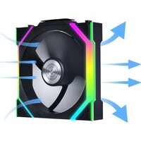 Комплект вентиляторов для корпуса с контроллером Lian Li Uni Fan SL 120 Wireless G99.12SL1W3B.00 фото-5 Комплект вентиляторов для корпуса с контроллером Lian Li Uni Fan SL 120 Wireless G99.12SL1W3B.00 фото-5