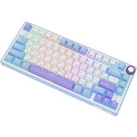 Клавиатура Royal Kludge R75 RGB Taro Milk (RK Silver) фото-4