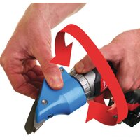 Шлицевые электрические ножницы Milwaukee M18 BMS20-0 4933447935 (без АКБ) фото-5