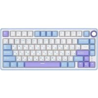 Клавиатура Royal Kludge R75 RGB Taro Milk (RK Silver) - фото2 Клавиатура Royal Kludge R75 RGB Taro Milk (RK Silver) - фото2