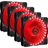 Комплект вентиляторов для корпуса Ginzzu 12LR33 (4 шт.) Комплект вентиляторов для корпуса Ginzzu 12LR33 (4 шт.)
