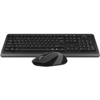 Офисный набор A4Tech Fstyler FG1010 (черный/серый) - фото2