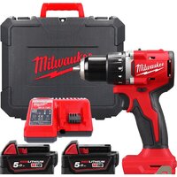 Дрель-шуруповерт Milwaukee M18 M18BLDDRC-502C 4933492835 (с 2-мя АКБ 5 Ач, кейс) Дрель-шуруповерт Milwaukee M18 M18BLDDRC-502C 4933492835 (с 2-мя АКБ 5 Ач, кейс)