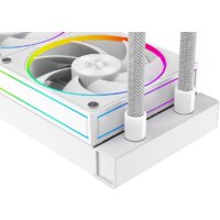 Система жидкостного охлаждения для процессора ID-Cooling SL360 White фото-4 Система жидкостного охлаждения для процессора ID-Cooling SL360 White фото-4