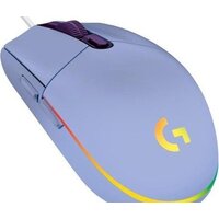 Игровая мышь Logitech G102 Lightsync (сиреневый) фото-3
