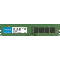 Оперативная память Crucial Basics 8ГБ DDR4 3200 МГц CB8GU3200 Оперативная память Crucial Basics 8ГБ DDR4 3200 МГц CB8GU3200