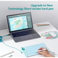 Графический планшет Parblo Intangbo X7 (розовый) фото-5 Графический планшет Parblo Intangbo X7 (розовый) фото-5