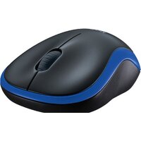 Мышь Logitech M185 (черный/синий) фото-3